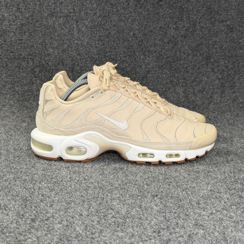 Nike Air Max Plus Premium Shoes Women's 10.5 Vachetta Tan Gum Athletic Retro Run